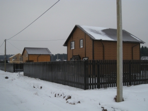 Каркасные дома на участках 184 и 185