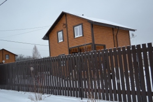 Зима 2015 в поселке Слобода